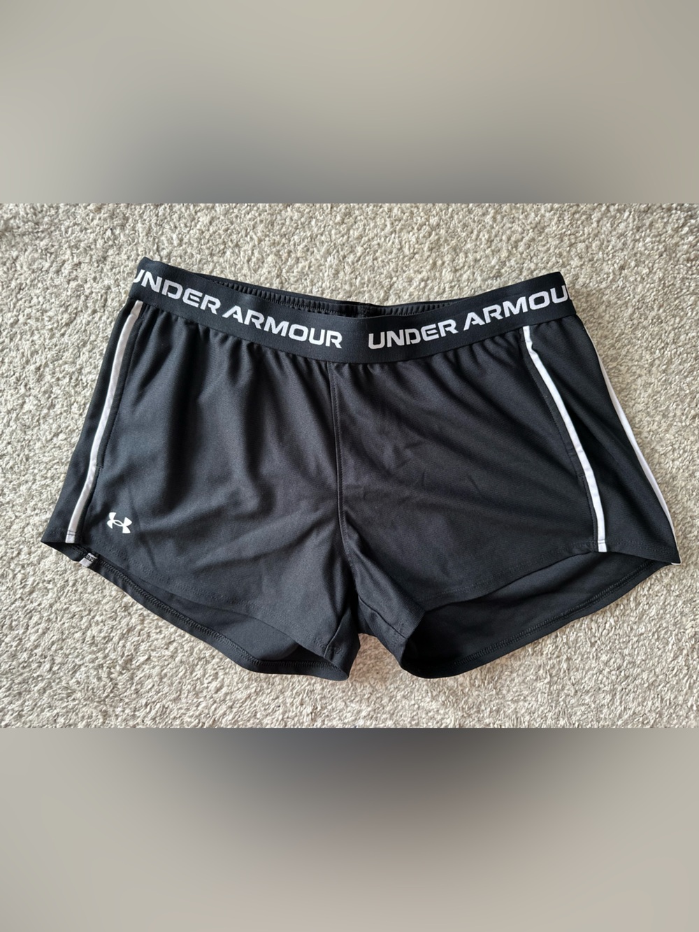 Women’s Under Armour Black Athletic Shorts